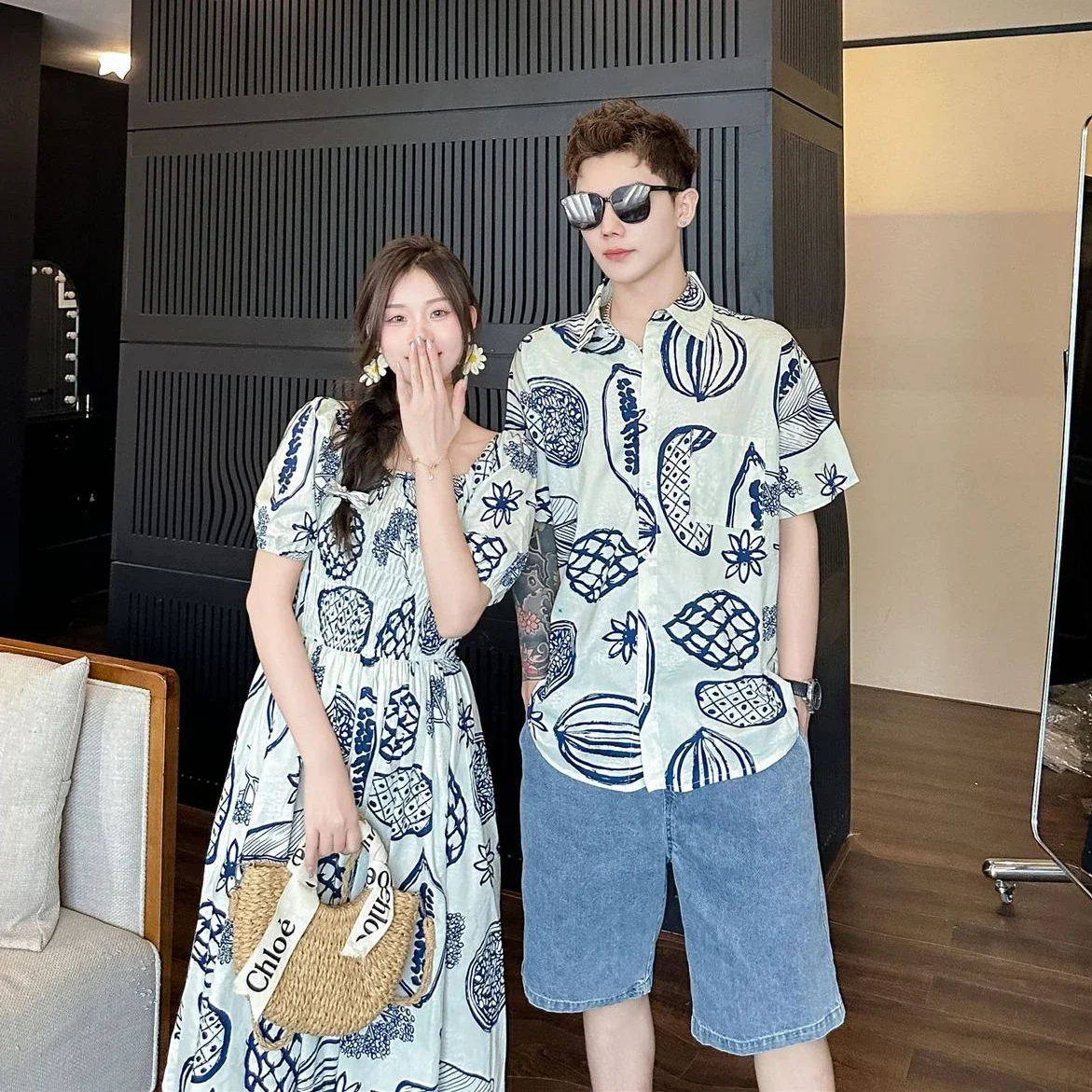 Women Smock Dresses Korean Sis - Plant Parent Shirt 评论和价格