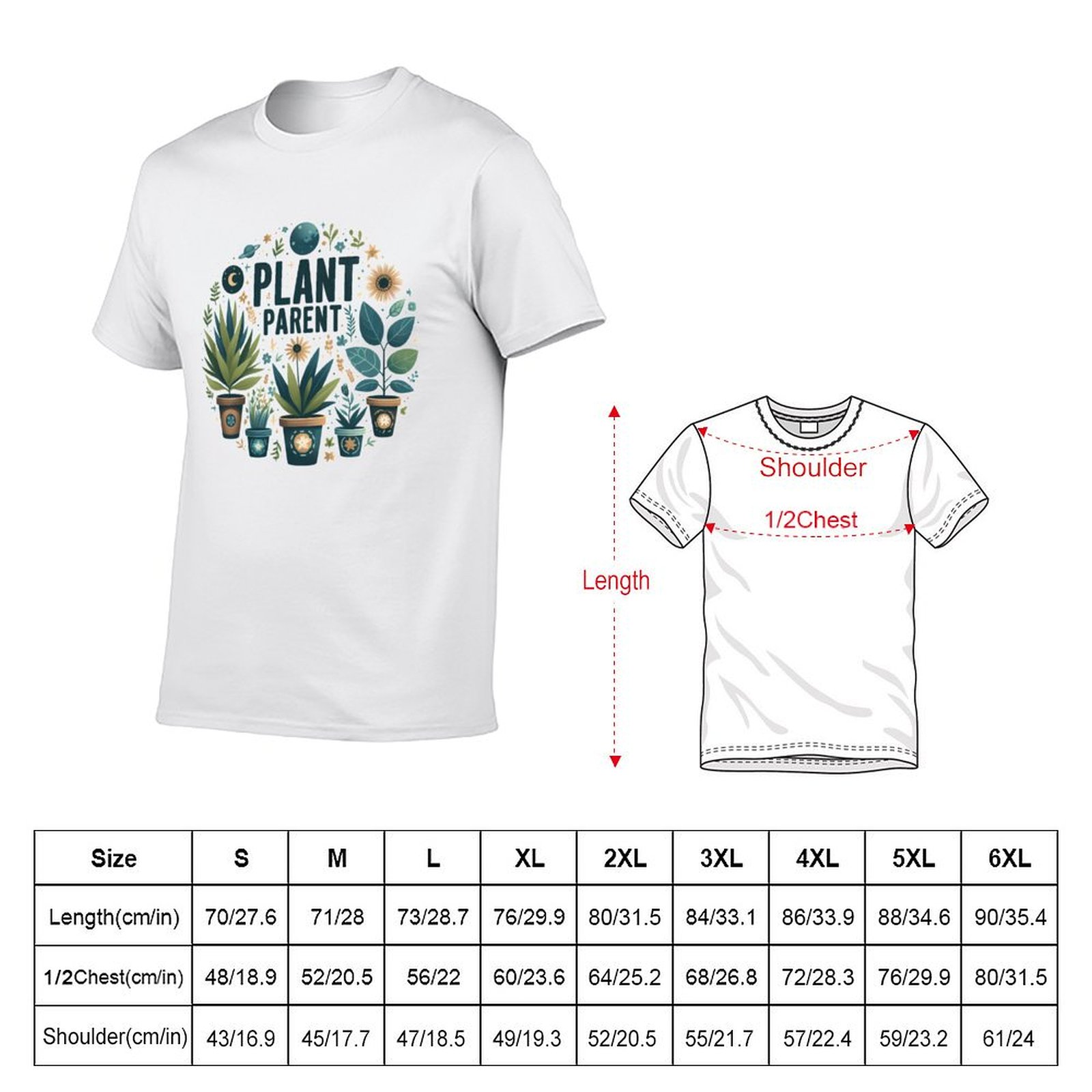 Plant parent T-Shirt Plus Size - Plant Parent Shirt 评论和价格