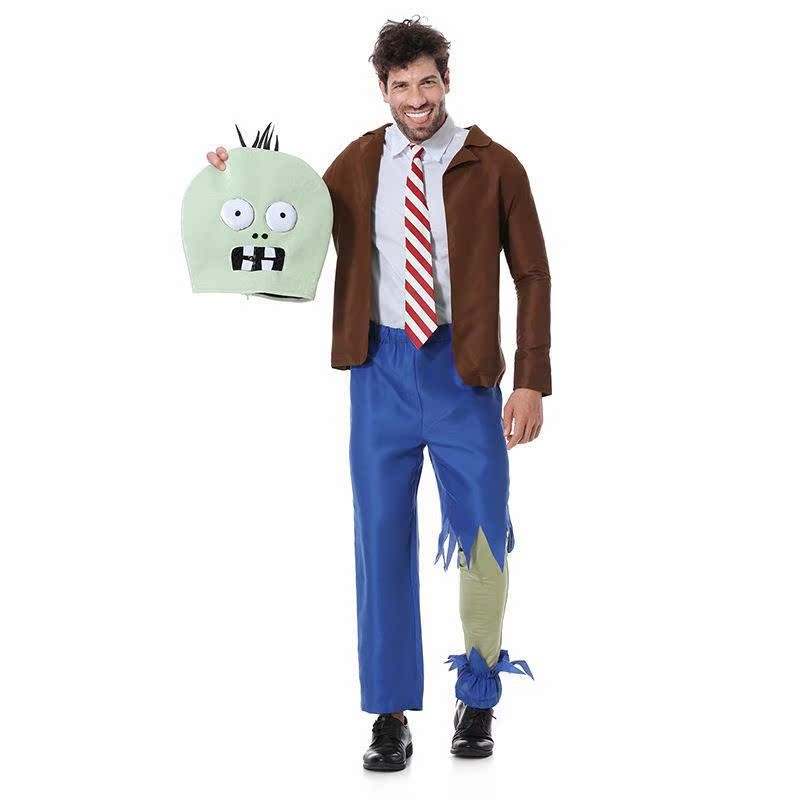Zombie Role-playing Costume Pl - Plant Parent Costume 评论和价格
