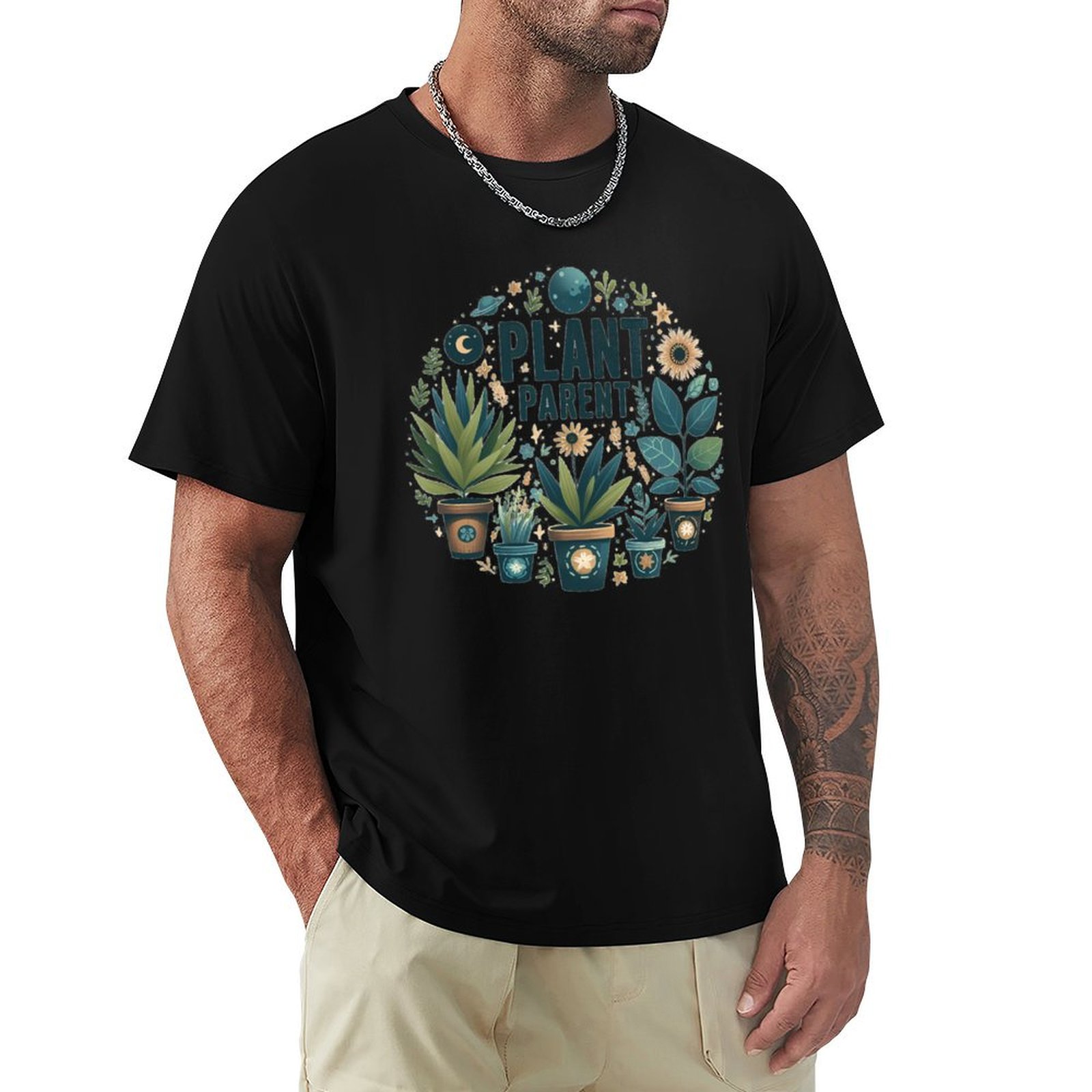 Plant parent T-Shirt Art Patte - Plant Parent Shirt 评论和价格