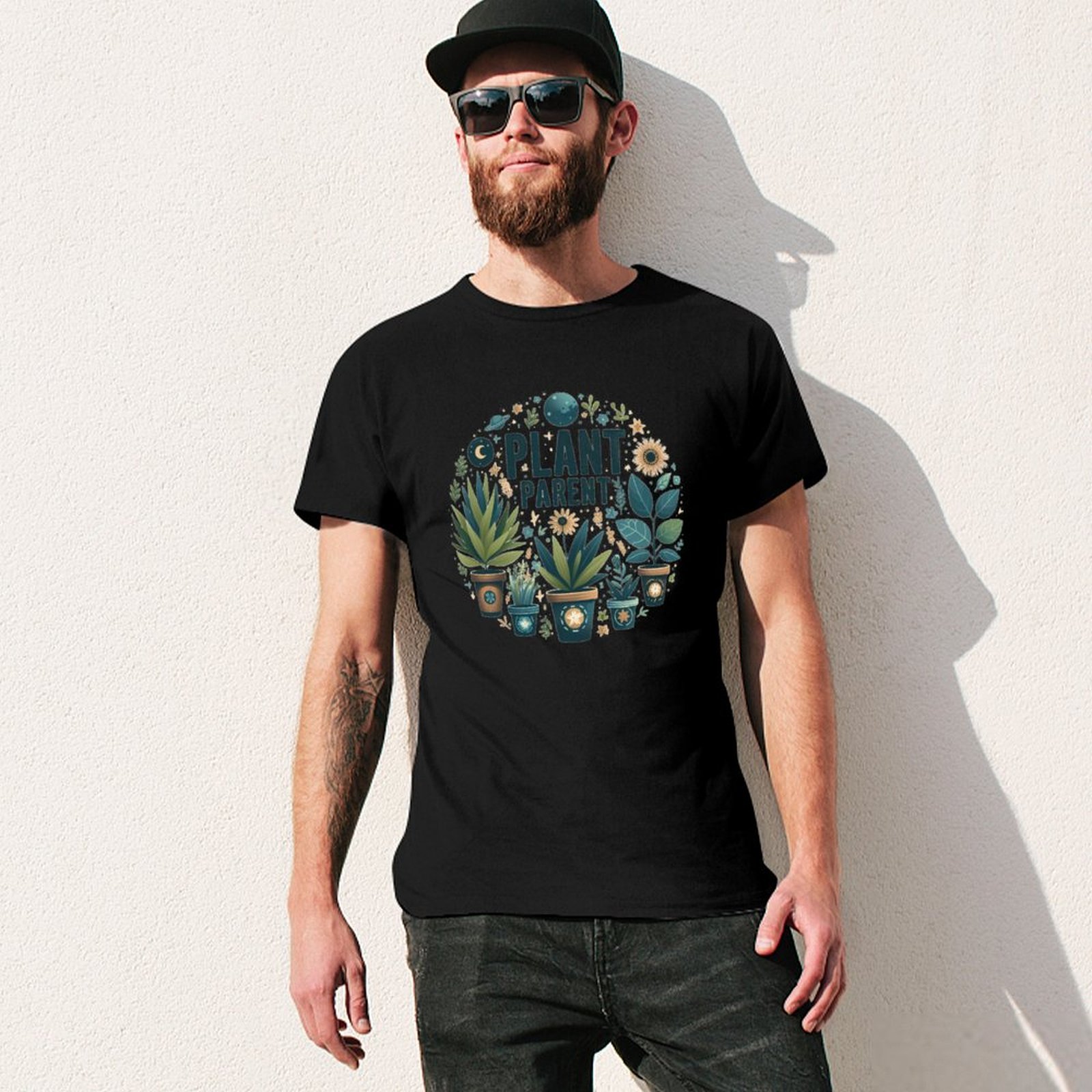 Plant parent T-Shirt Art Patte - Plant Parent Shirt 评论和价格
